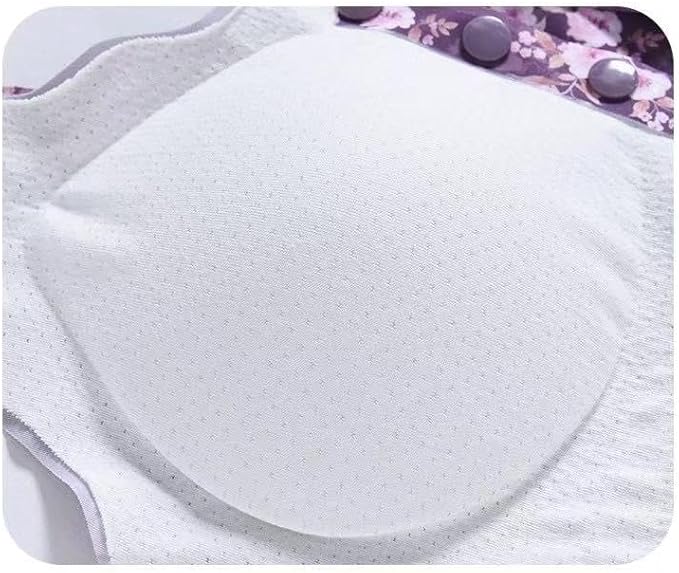 Front 4 Button Seamless Printed Bra