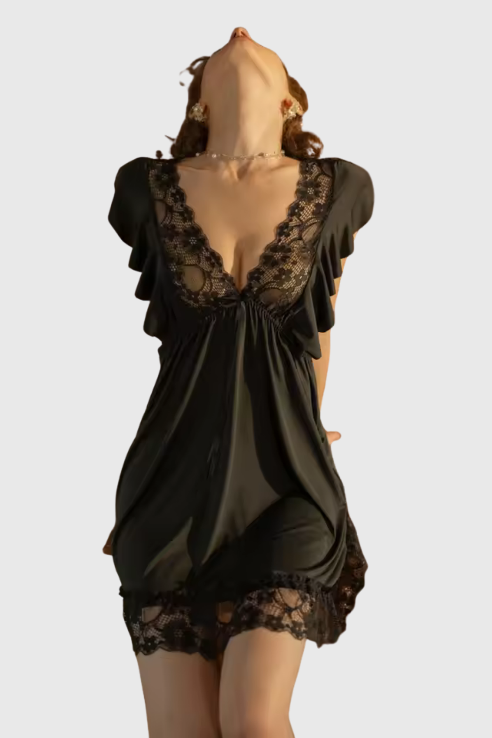 Sexy V-Neck Sleepwear & Loungewear for Women - 35262