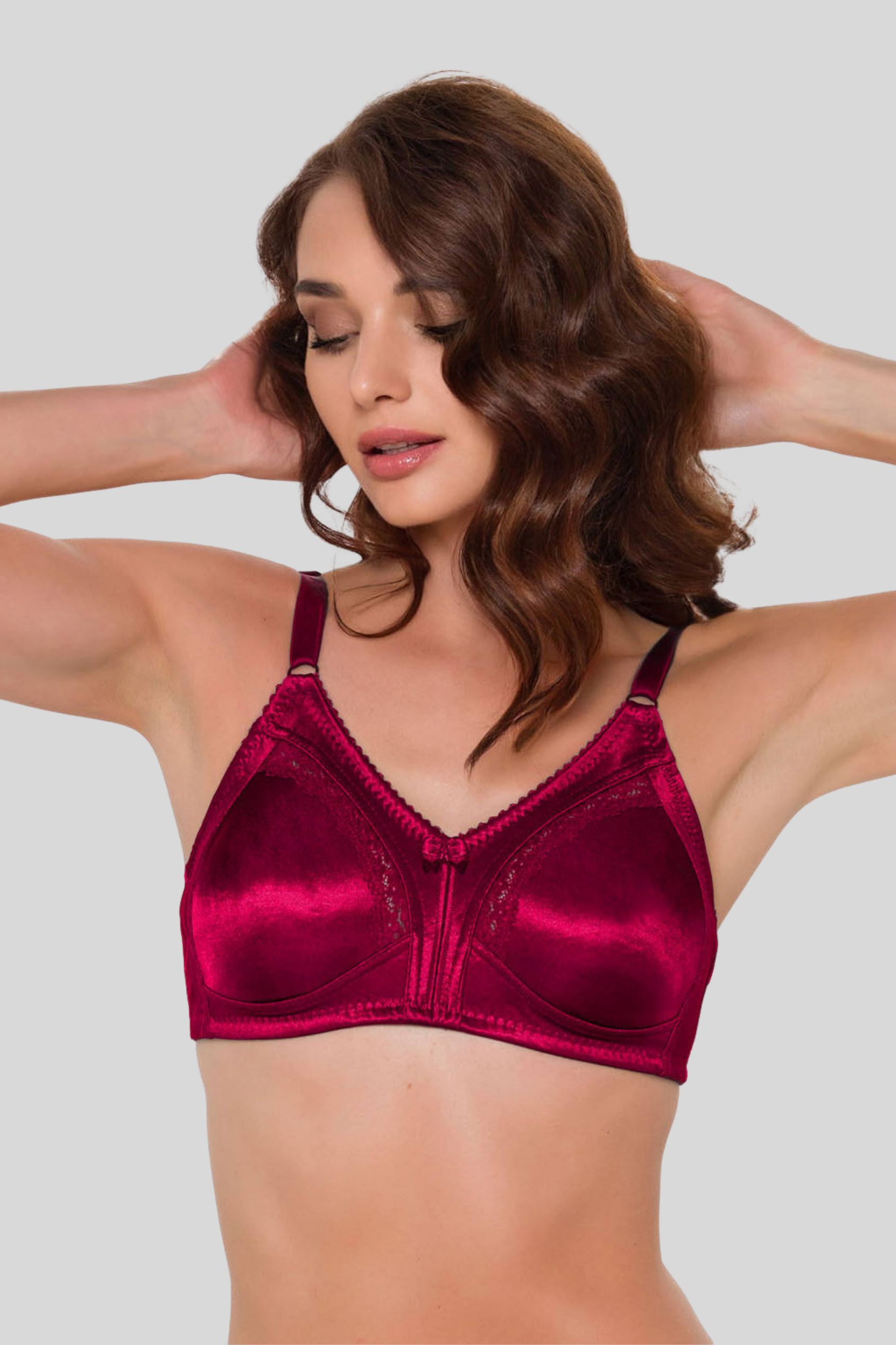 Cotton Wire-Free Minimizer Bralette for Women